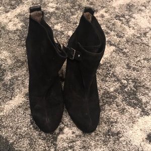 Brand new wedge booties